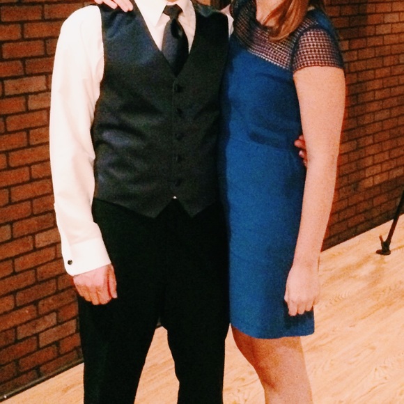 Zara Cap Sleeve Mini Dress - Picture 5 of 5